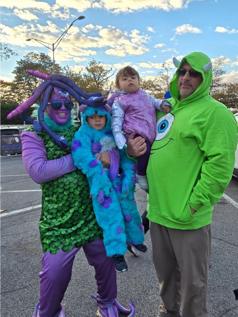 Monster Inc Family Costumes